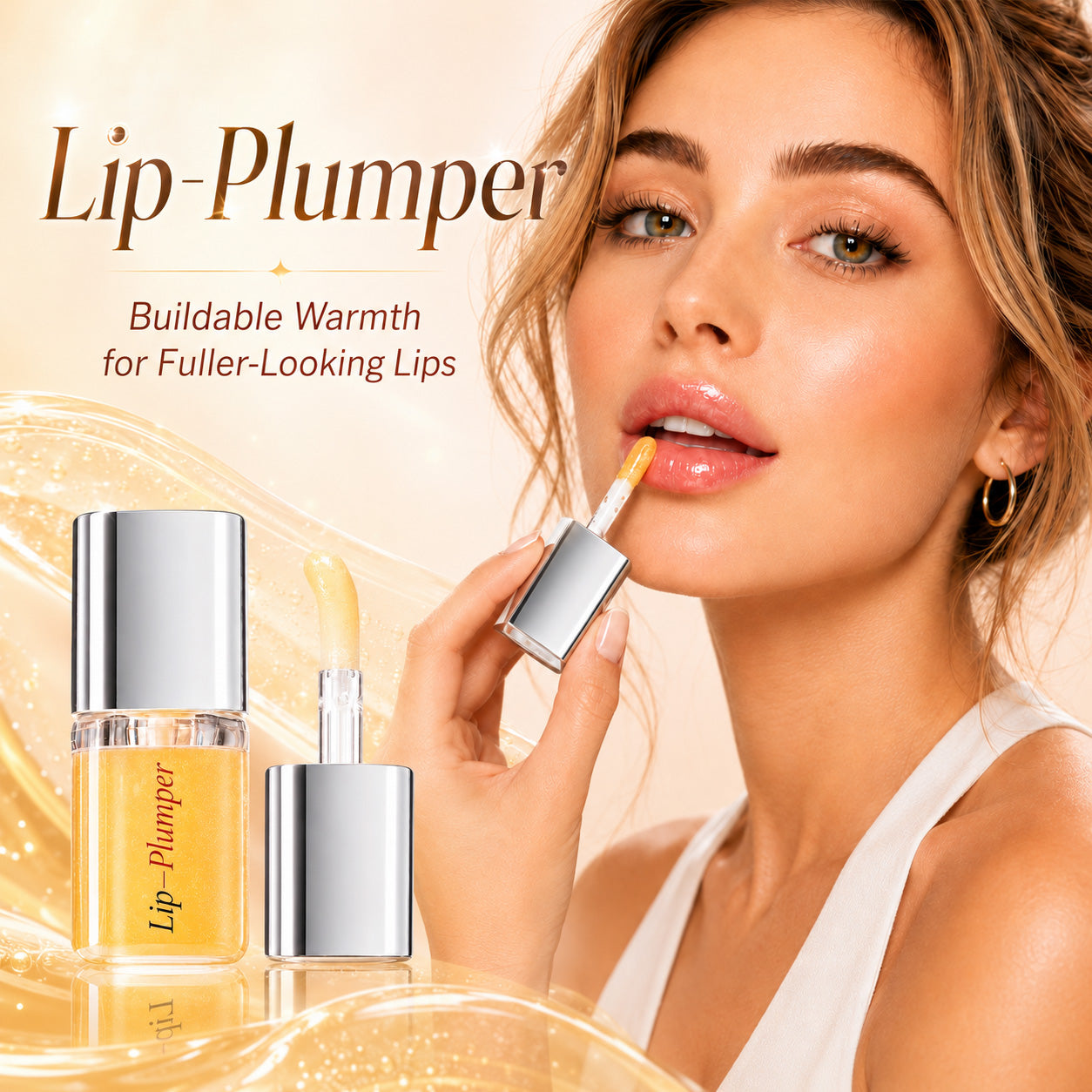2026 New Feelmebeauty Spicy Lip Plumper Gloss — Fuller-Looking Lips In Minutes
