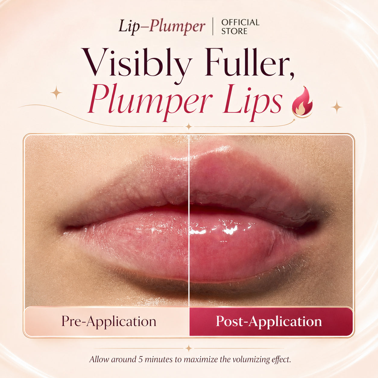 2026 New Feelmebeauty Spicy Lip Plumper Gloss — Fuller-Looking Lips In Minutes